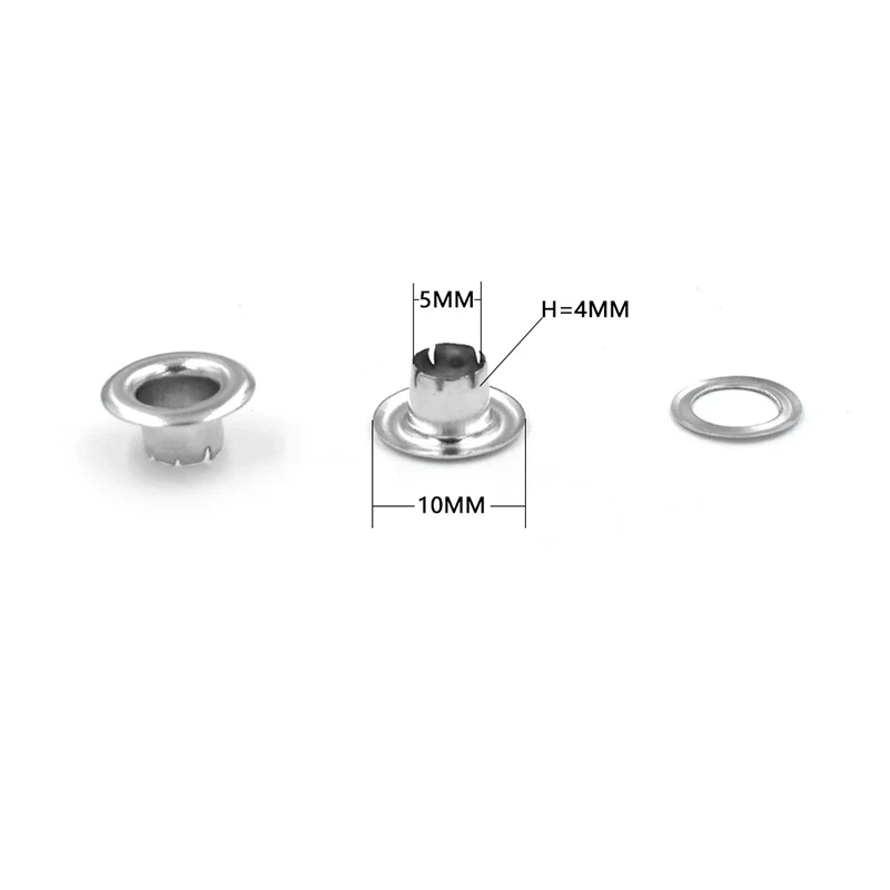 15 цветов 5 мм люверсы многоцветные газовые заклепки 450 наборов петлей шнурки