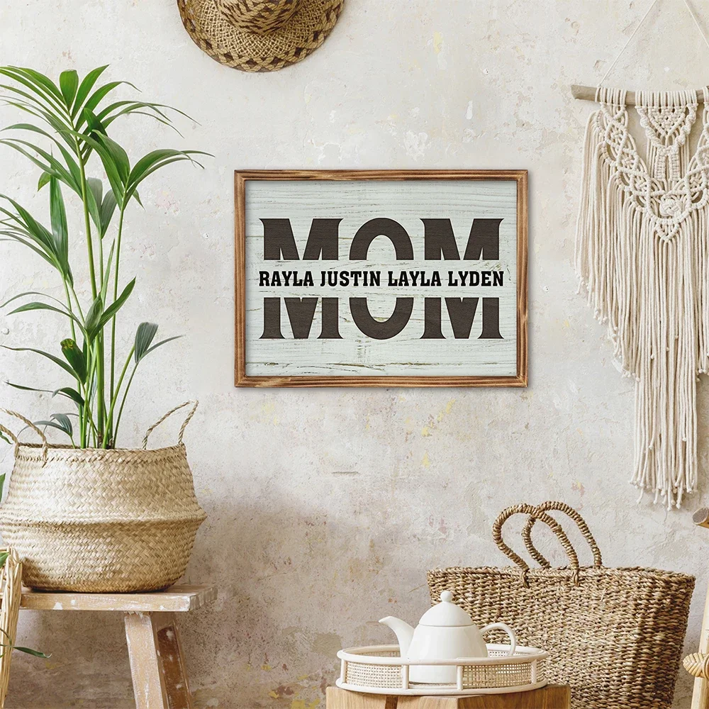 Putuo Decor 1 шт. художественная деревянная вывеска на заказ декоративная живопись