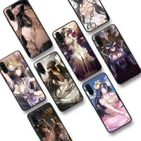 albedo overlord anime phone case for xiaomi mi9 mi8 9se 10lite note10lite mi8lite coque for xiaomimi5x