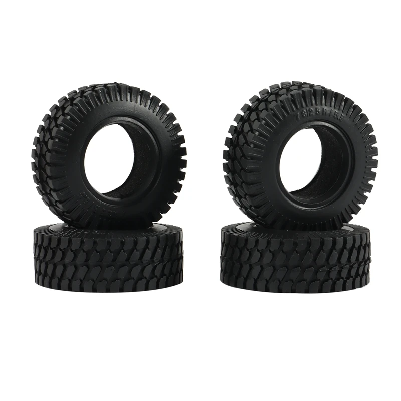 

4PCS 75MM 1.55Inch Rubber Wheel Tires Tyre for RC Crawler Car Axial Yeti Jr 90069 D90 TF2 Tamiya CC01 LC70 MST JIMNY