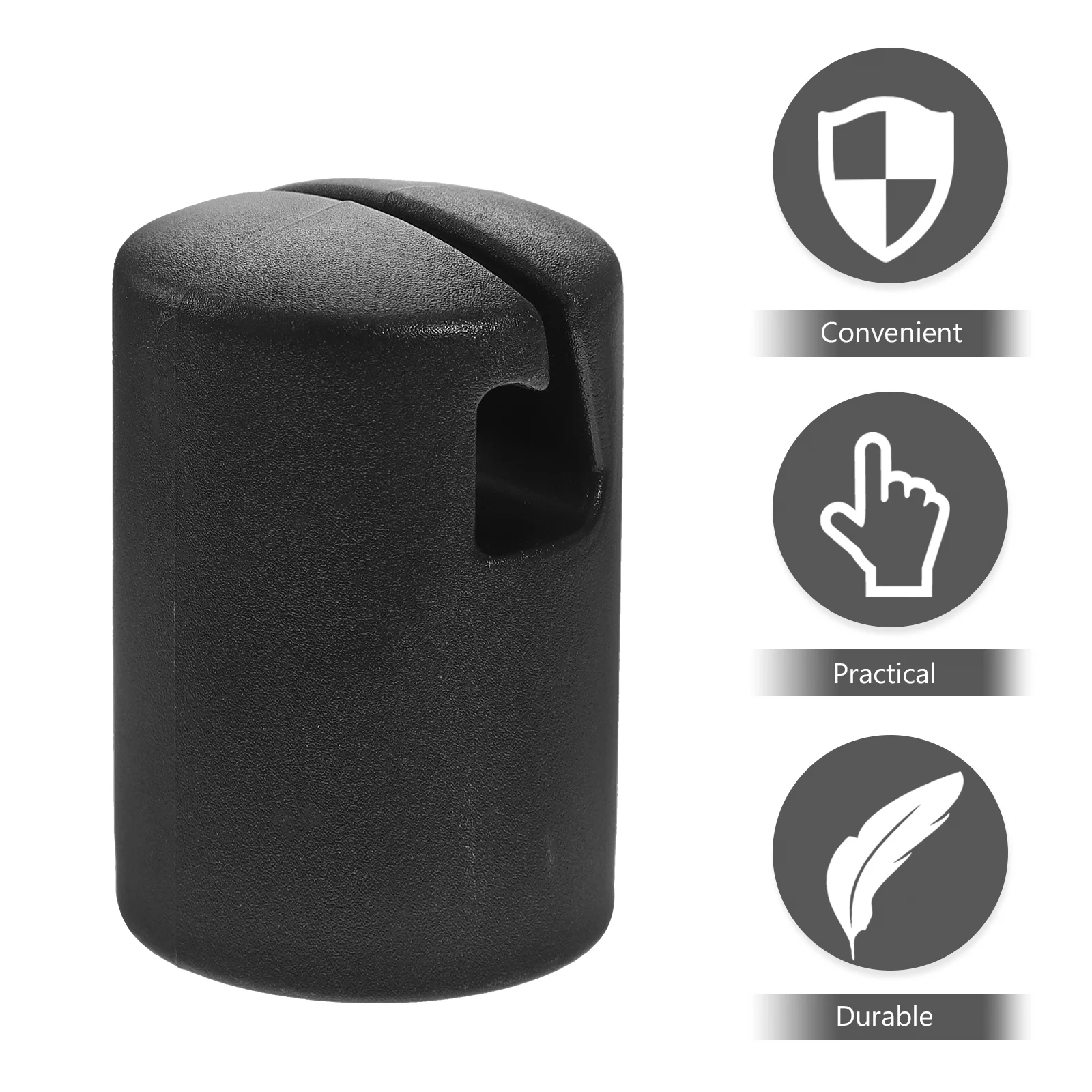 

6 Pcs Kid Trampoline Top Hat Small Rod Cover Wear-resistant Caps The Fence Professional Replacement Abs Child Trampolines