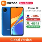 Телефон Xiaomi Redmi 9C, 2 ГБ 32 ГБ3 ГБ 64 ГБ4 ГБ 128 ГБ, экран 6,53 дюйма, 5000 мАч