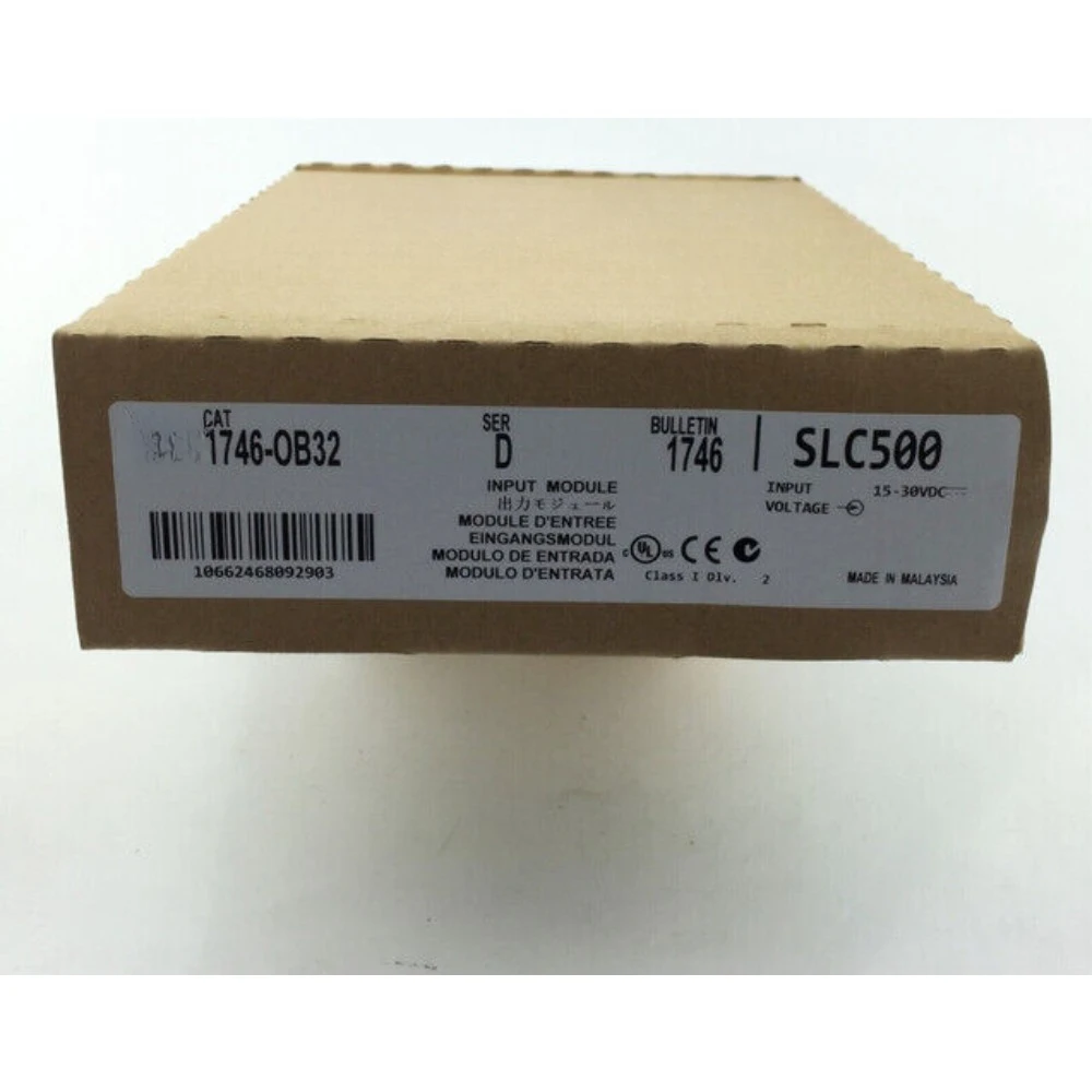 Новый заводской герметичный 1746-OB32 SER D SLC 500 PLC выходной модуль 1746-OB32 Новый заводской герметичный 1746-OB32 SER D SLC 500 PLC выходной модуль 1746-OB32