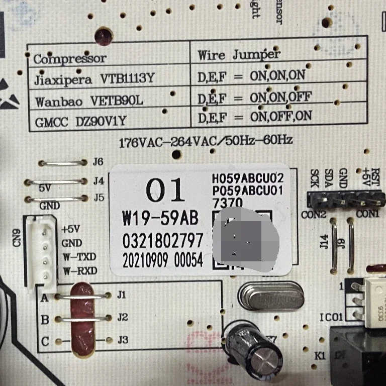 Компьютер Scheda W19-59AB пер frigorifero Electrolux действие электричества 0321802797 Частыпenza