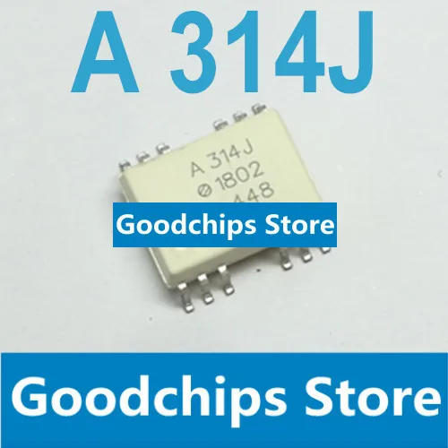 Оригинальный импортный чип A314J HCPL-314J SMD оптрон IGBT gate driver |