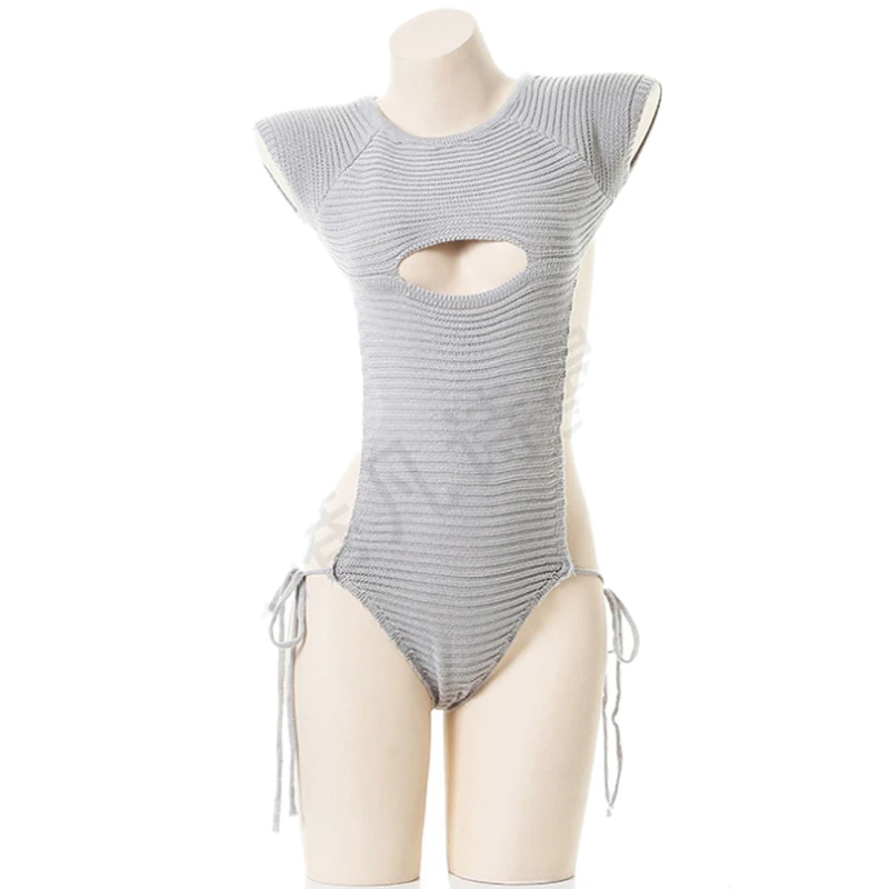 AniLV теплый сезонный свитер серии водолазка вязаное платье с лямкой на шее