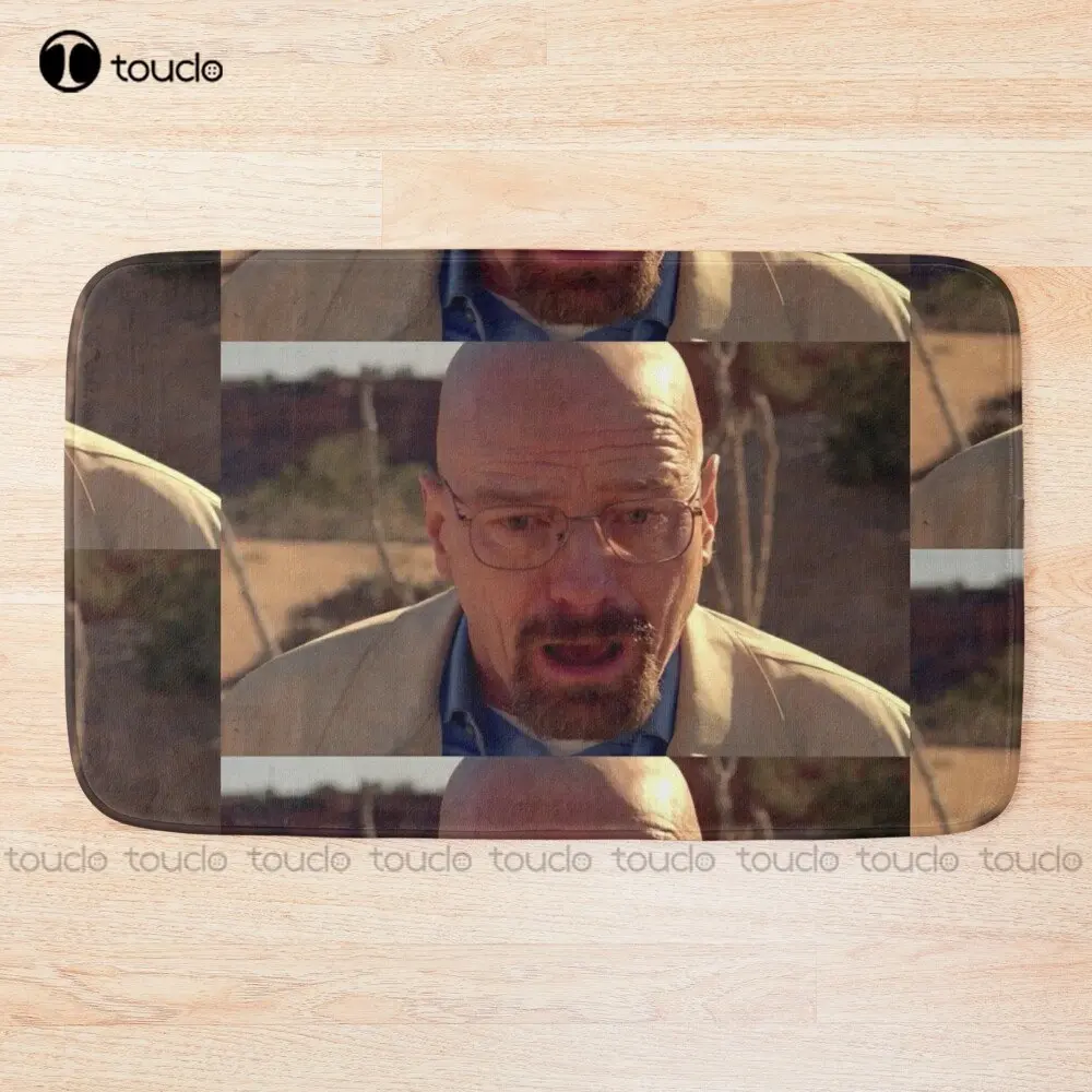 

Walter White Meme Bath Mat Anime Bathmat Soft Bath Rug
