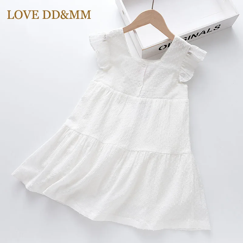 Детское летнее хлопковое платье в горошек LOVE DD &amp MM без рукавов - купить по