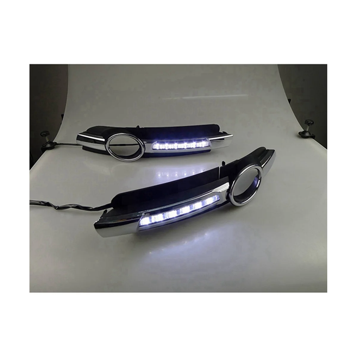 2 шт. дневные Противотуманные фары для Audi A6 C6 2005-2008