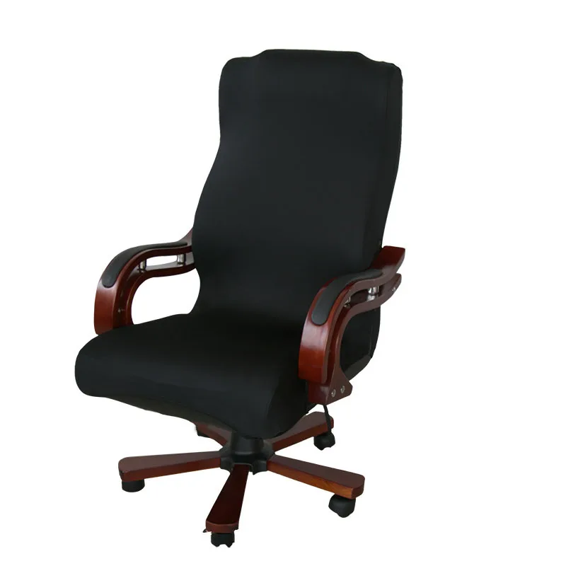 Covers Stretch Boss Seat Slipcovers For Computer  Chair Modern High Back Rotating Lift Arm Chair Cover Large Size