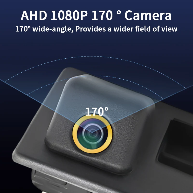 Фото Камера заднего вида AHD1080P 170° ° Широкоугольный объектив для Audi A3 A4 A5 A6 Q3 Q5 Q7 VW GOLF 2.5 |   Автомобиль VW Volkswagen Passat B5 Tiguan Jetta MK6 №3