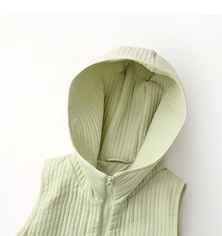 New 2 Piece Set Coat +thin Vest Casaco Feminino  90%  White Duck Down  Casual  Pockets  Abrigos De Mujer Hood Women Jacket