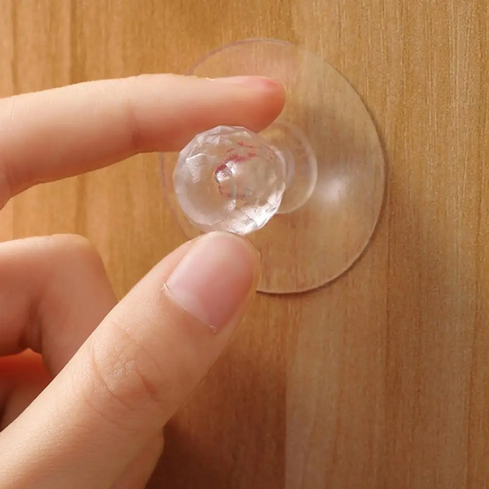 

Quality Wardrobe Handle Punch Free PS Structure Anti Corrosion Pull Handle Hook Handle Pull Handle 4Pcs