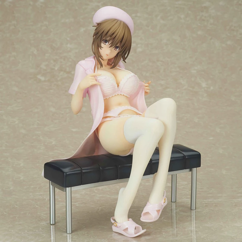 

Lechery Boku to Nurse no Kenshuu Nisshi Mio Akagi PVC Action Figure Japanese Anime Sexy Figure Model Toys Doll Gift