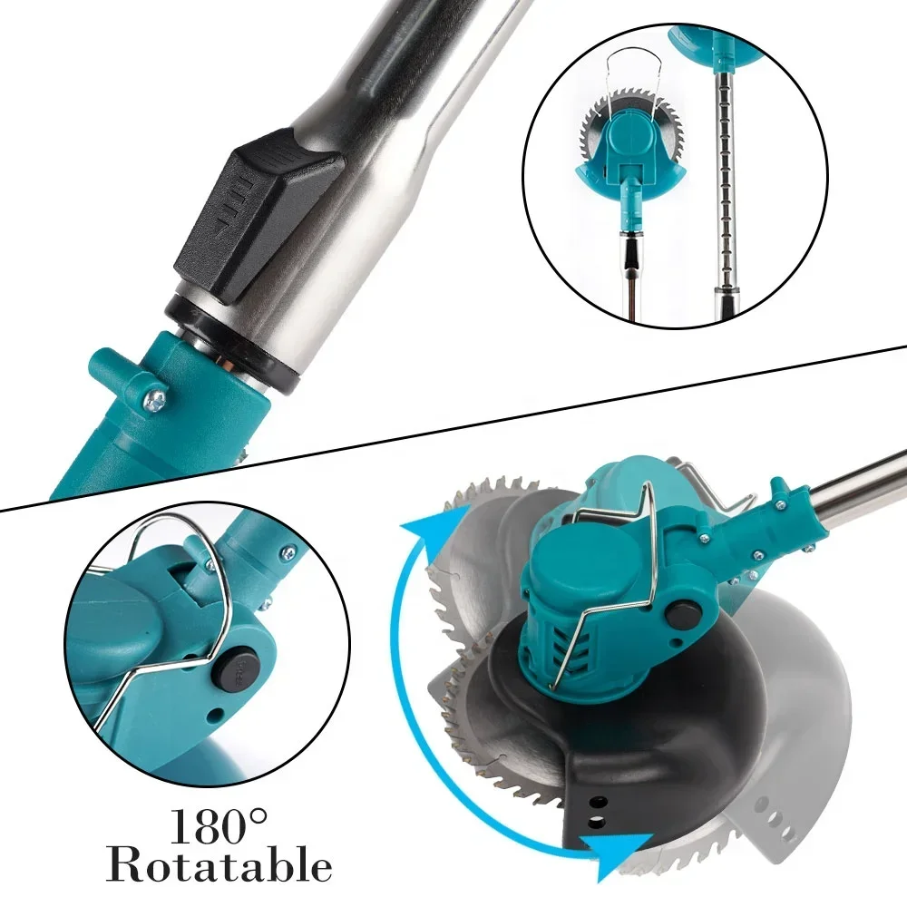 Беспроводная электрическая газонокосилка 3800 Вт