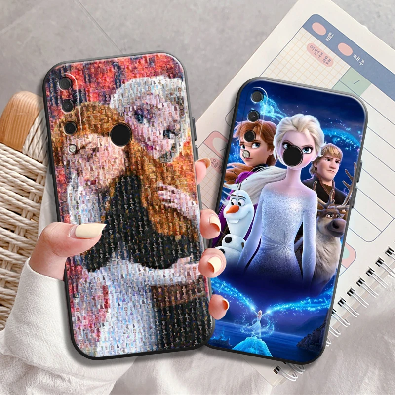 

Disney Frozen Phone Case For HUAWEI P30 P40 Lite Pro Plus 5G Protective Original Soft Coque Shell TPU Smartphone Silicone Cover