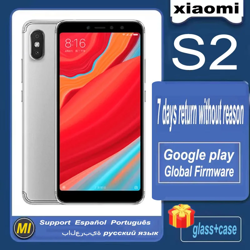 Xiaomi Redmi S2 Redmi Y2 smartphone 4GB+64GB  Global version 16MP Snapdragon 625 Android Cellphone 4G LTE Mobile phone