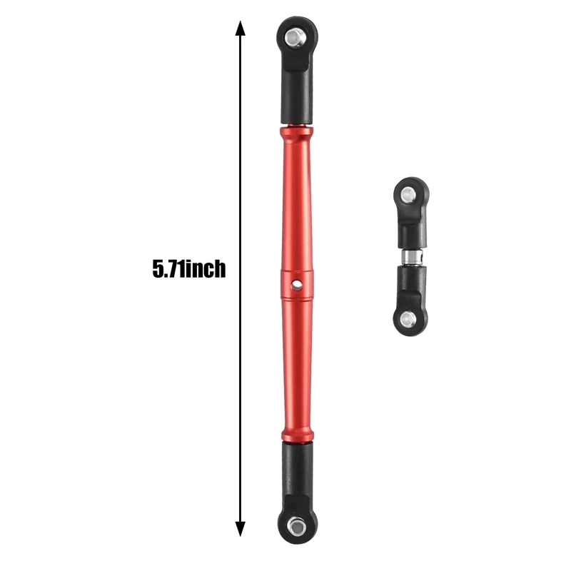 Металлическая передняя и задняя тяга рулевая сервопривода для Arrma 1/8 Karton Outcast