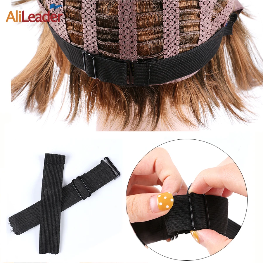 

Adjustable Black Elastic Band For Wigs Making Accessories 3.5/2.5cm Wig Band For Holding Wigs Grip