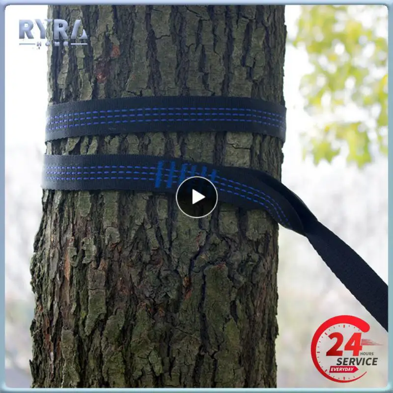 

Hammock Strap 200cm Tree Hanging Spare Part Outdoor Aerial Yoga 200KG Load Portable Outdoor Camping Hammock Straps