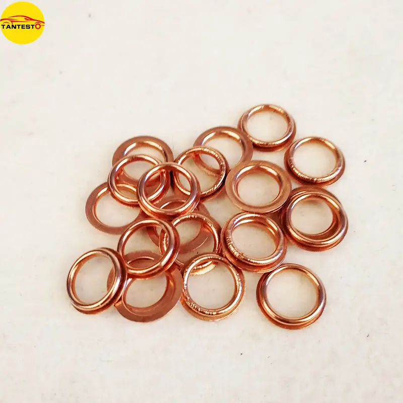 

100PCS Injector Gasket Washer for Mitsubishi Delica Pajero L200 L400 MD070718 4D56 4M40 4D65, 4D68, 4D55