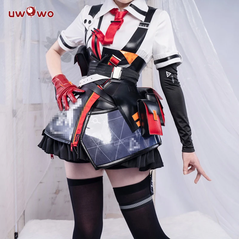 UWOWO Asuka Cosplay Honkai Impact 3 Asukaa Langley Soryuu Cosplay Game Costume Shirt Skirt Outfits Halloween Carnival