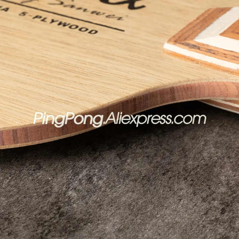 Original SANWEI Defence Alpha Defensive Table Tennis Blade Chop Racket (5 Ply Wood DEF) Ping Pong Bat Paddle images - 6