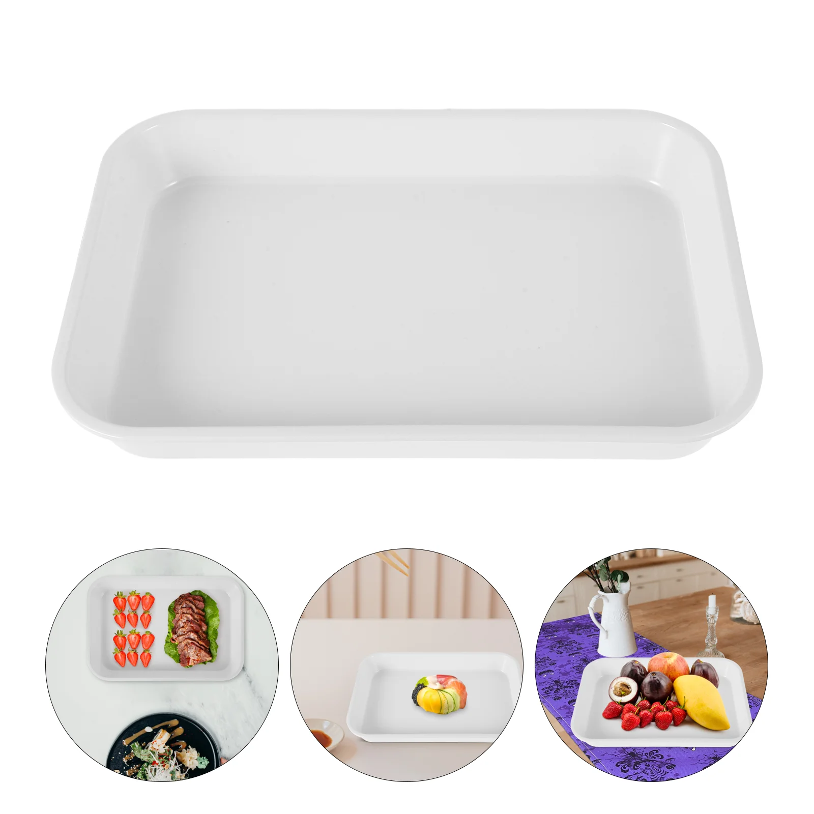

Entertaining Plate Food Serving Plate Tiramisu Plate Rectangular Tray Snacks Serving Platter