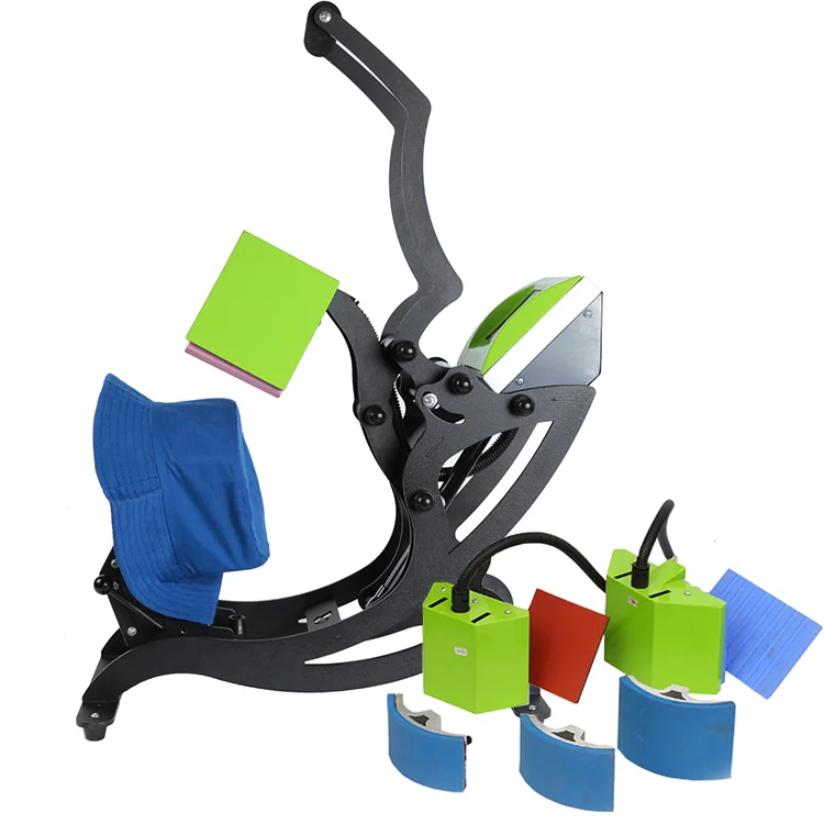 

6 In 1 Combo Heat Press Machine Sublimation Printer 2D Thermal Transfer Cloth Cap Pen Plate T-shirt Printing Machine