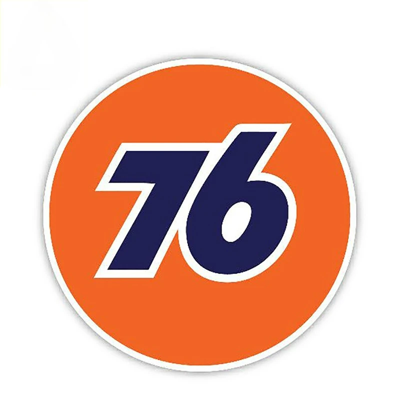 

Fashion Funny Number Car Stickers 76 Gas Station Racing Window Truck Door Bumper Vinyl Decal JDM Auto Accessories F97