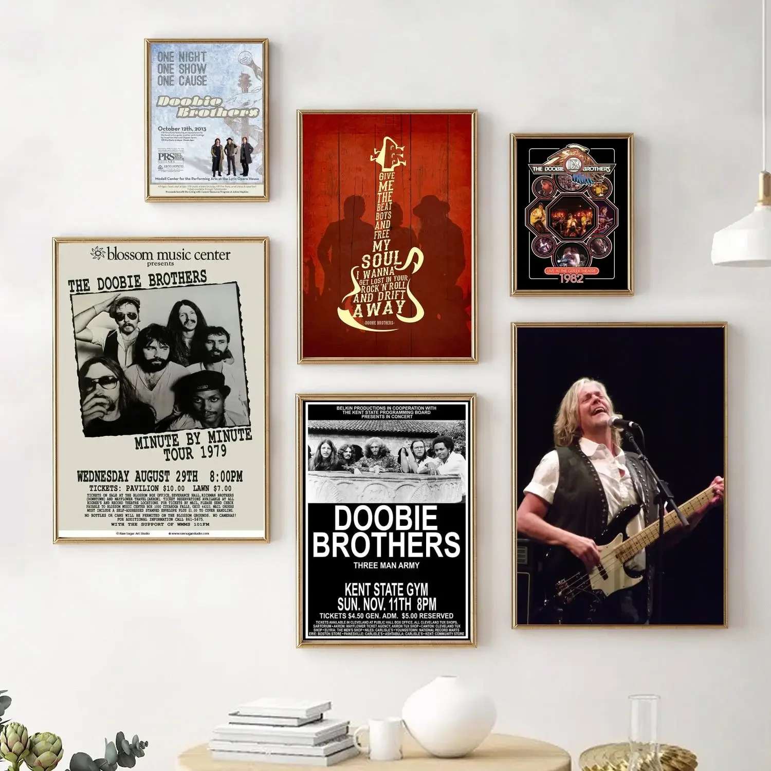 Настенный плакат с надписью The doоби братья детской комнаты художественные