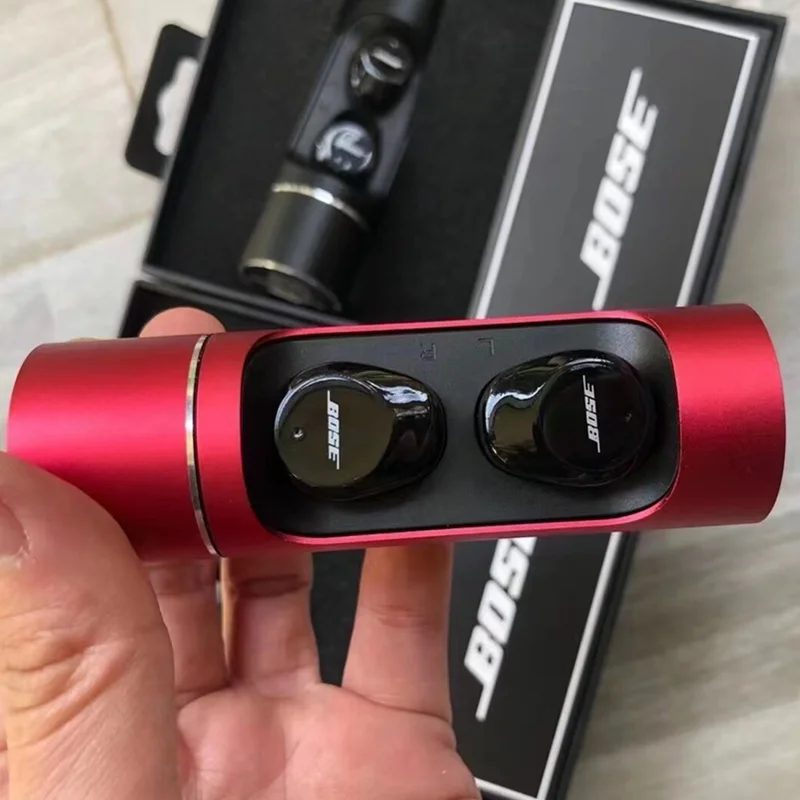 

BOSE Soundsport Free Sky Wireless Bluetooth Earbuds Sports Headphones Metal Rotate Charging Case Free Shipping Bose Headset