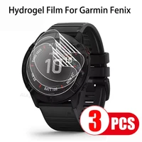 the new3pcs protective film not glass for garmin fenix 6s 7x 6 pro 5 5s 5x plus watch screen protector for garmin 7x 6 pro acces