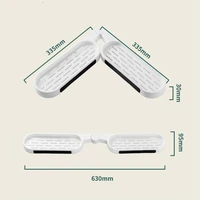 Регулируемые полки для средств гигиены в ванную#4