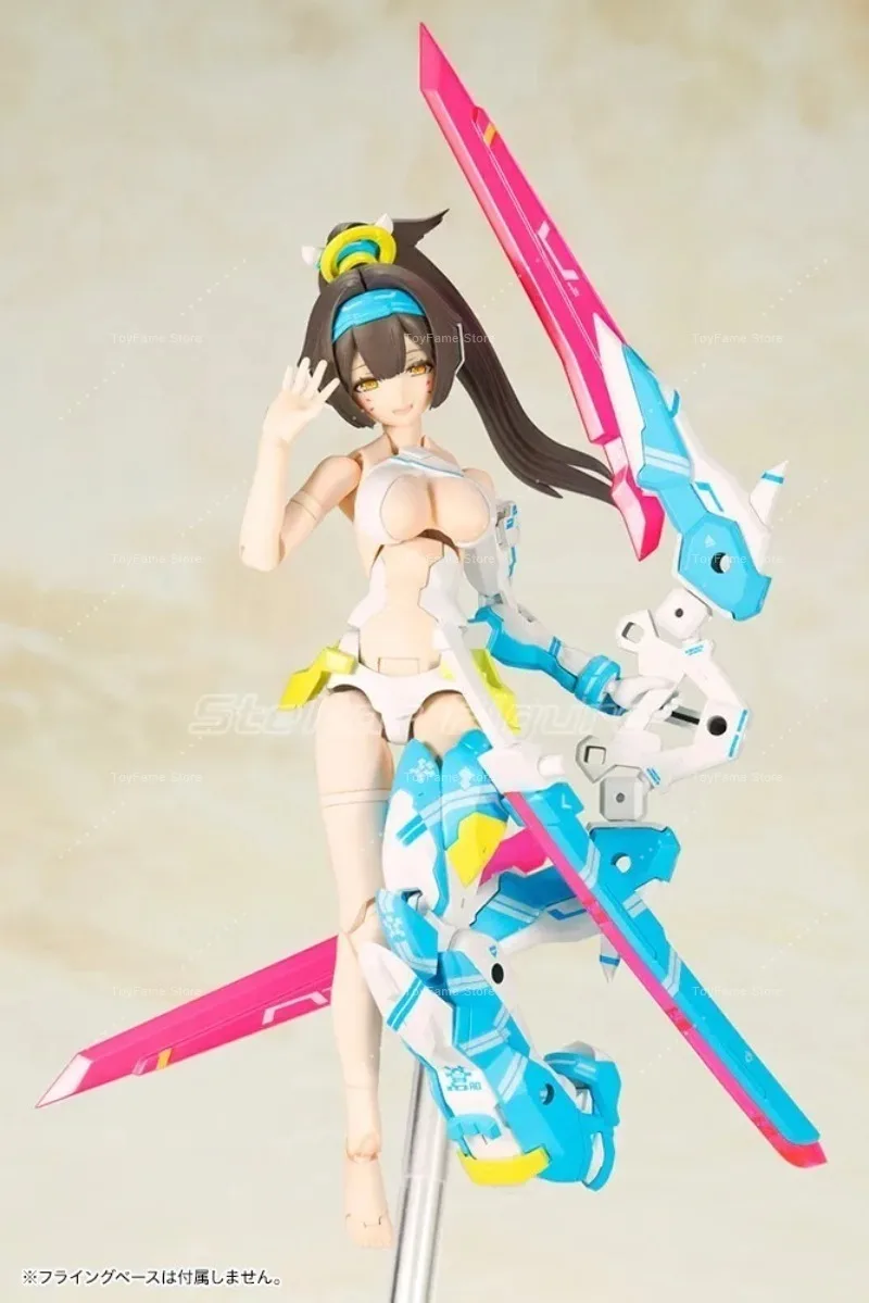 Фото В наличии: Коллекционная фигурка KOTOBUKIYA Goddess Device Choura Archer Aoi, масштаб 1/12, подарок, украшение №4