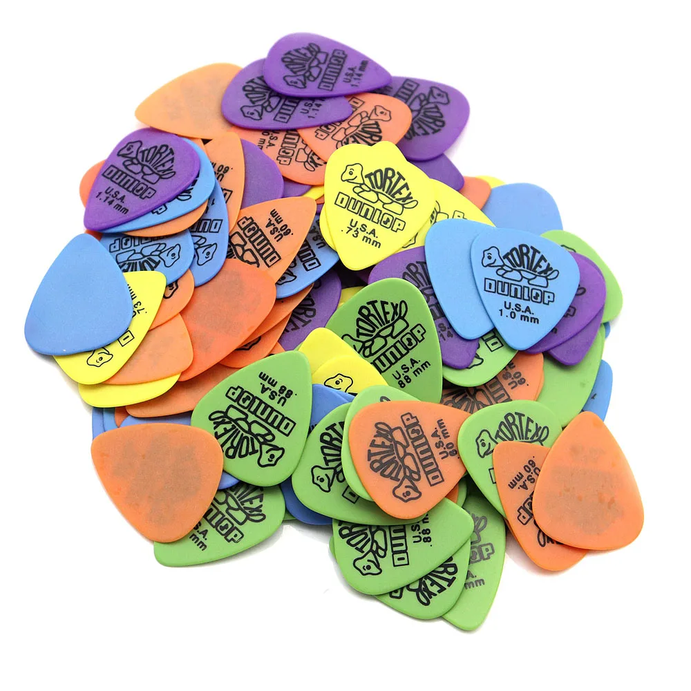 

50pcs Guitar Picks Guitar Plectrum Electric Guitar Pick Accessories Thickness 0.5mm,0.6mm,0.73mm,0.88mm,1.0mm,1.14mm