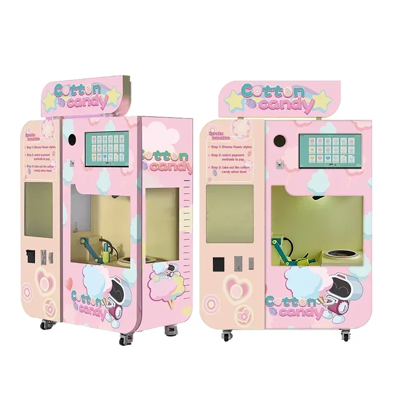 Автоматическая машина для производства сладкой ваты