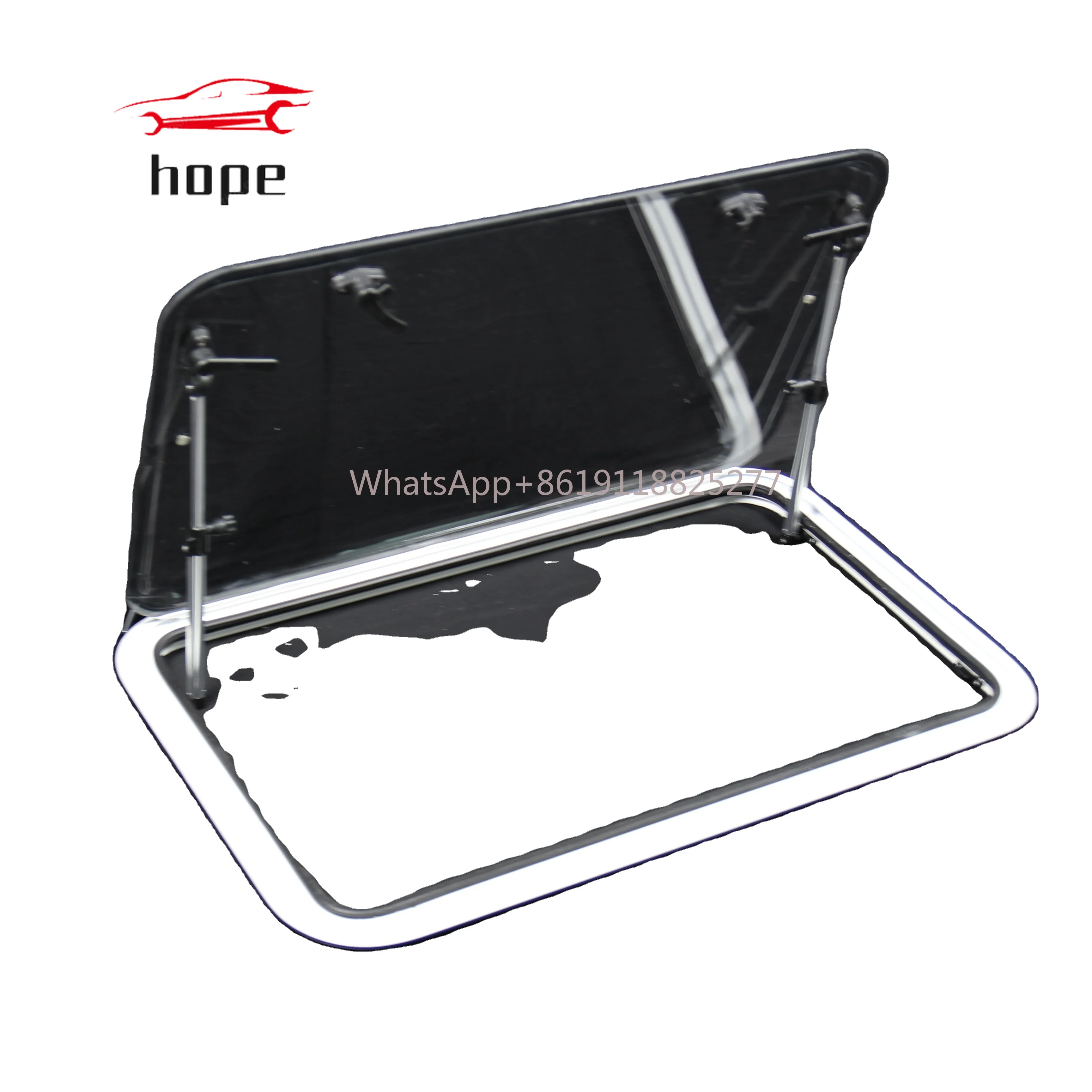 1400*600 мм домов на колесах экстраполированное окно Круглый угол акриловое и