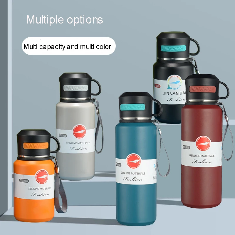 

Thermo Bottle 316 stainless steel insulated cup, super large capacity, outdoor portable sports water kettle, tea sling water ket