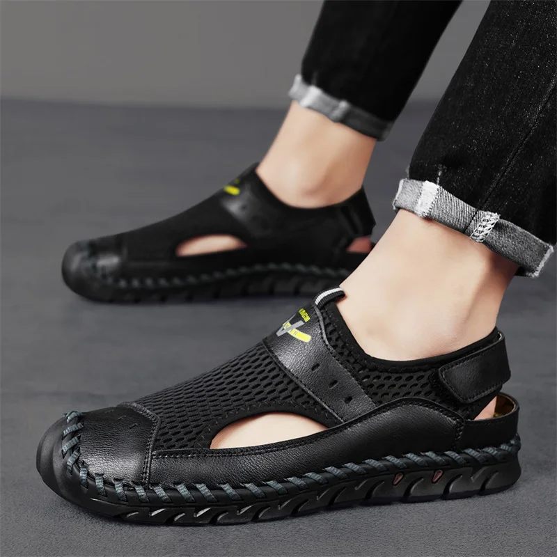 Мужская обувь модные сандалии уличная повседневная мужские пляжные кроссовки