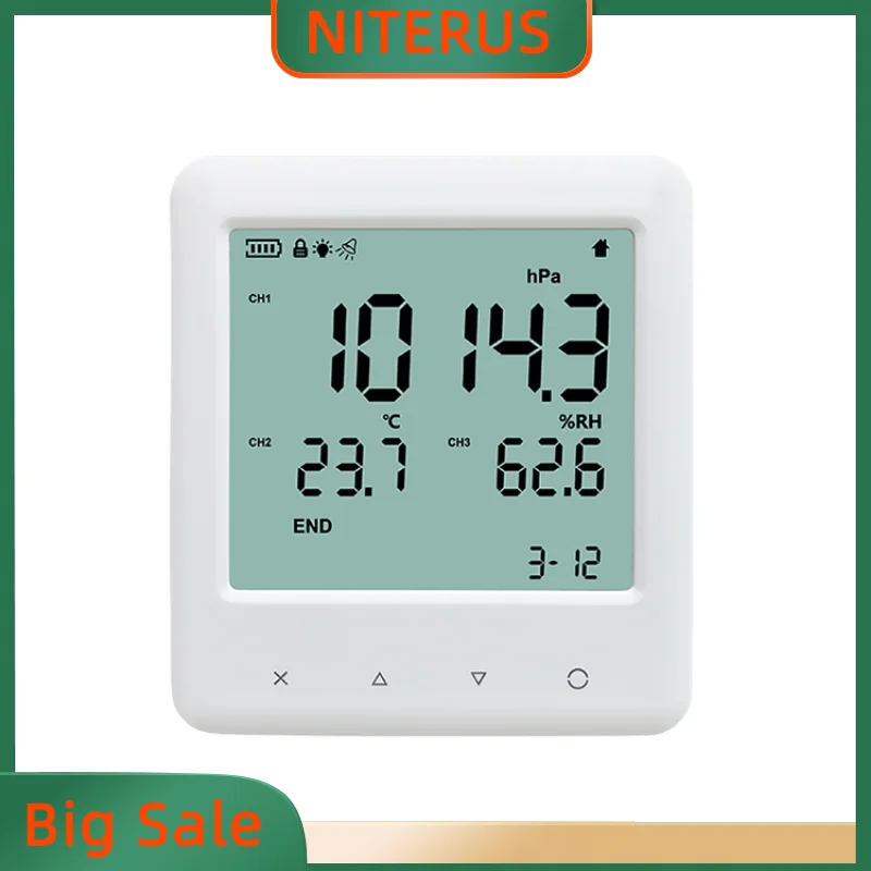 

YEM-70L функция хранения данных, монитор температуры и влажности воздуха