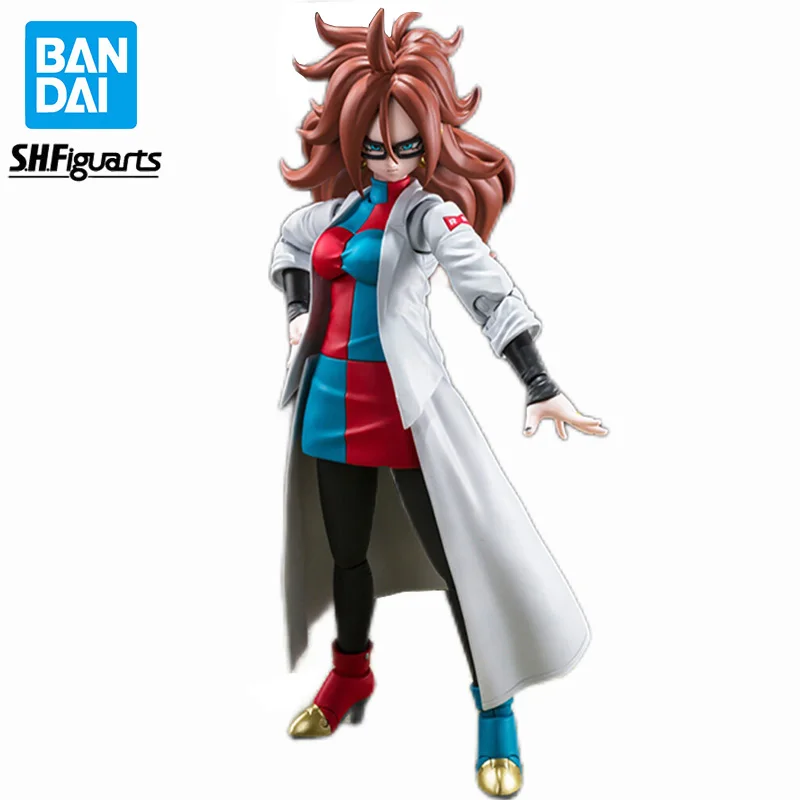 

Tersedia Bandai SHF Android 21 Dragon Ball Z 15CM Figur Anime Asli Mainan Model Koleksi Action Figure