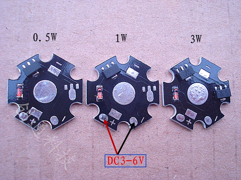 

5PCS 7135 aluminum substrate constant current circuit LED hand lamp board