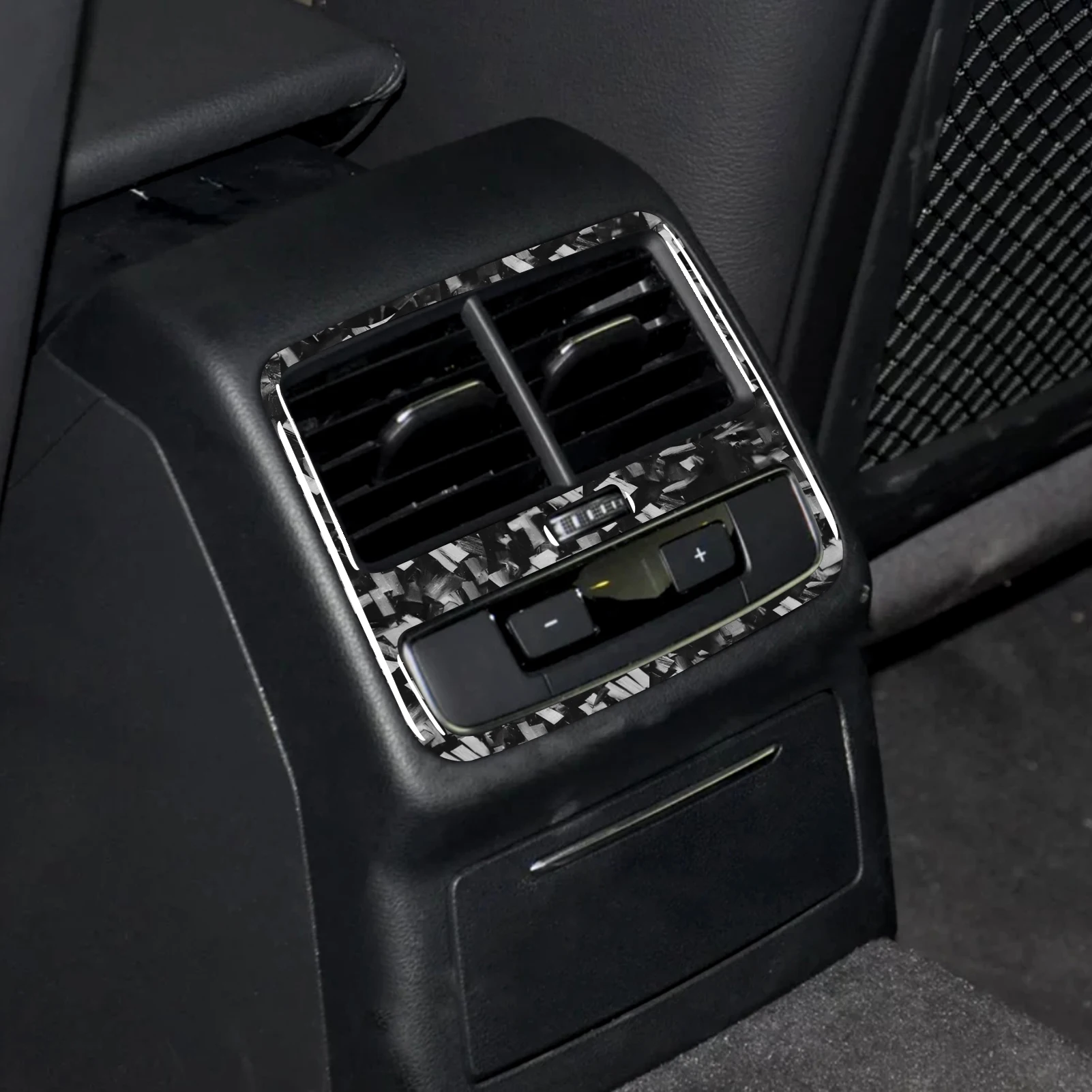 Для Audi A4 A4L B9 2017 2018 2019 2020 автомобильные аксессуары из углеродного волокна