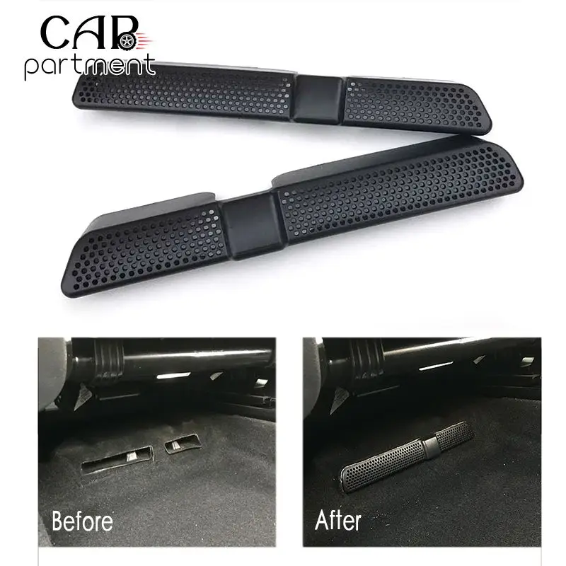 

Air Vent Cover Anti-blocking Durable Air Outlet Cover Under The Car Seat Universal For Skoda Kodiaq 2016 2017 2018 Creative