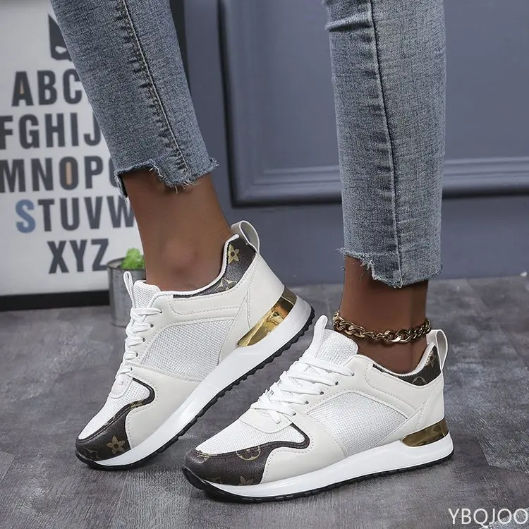 

Brand Design 2022 New Women Casual Shoes Height Increasing Sport Wedge Shoes Air Cushion Comfortable Sneakers Zapatos De Mujer