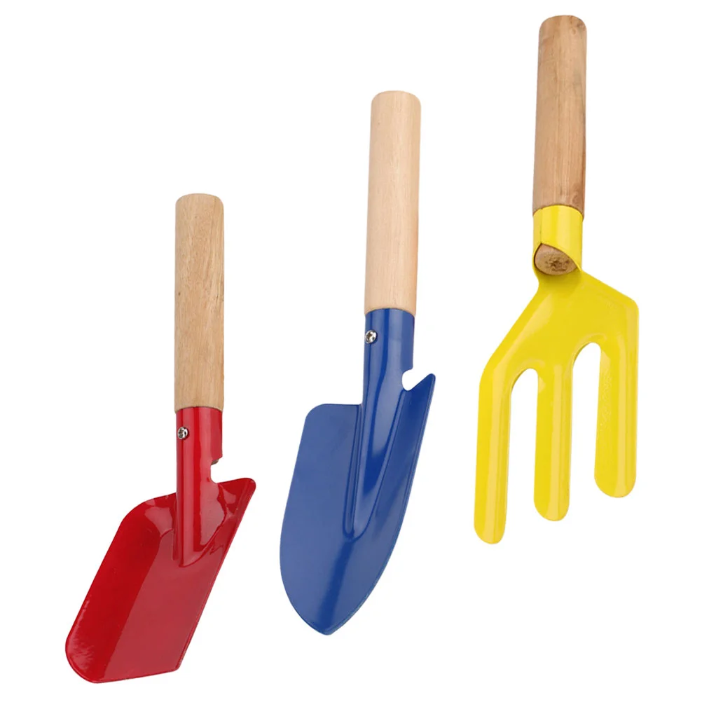 

3 шт., ручной культиватор, дерево, металл