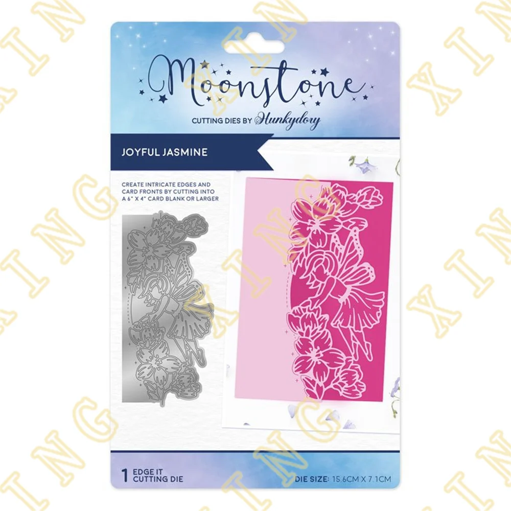 

Metal Cutting Dies Scrapbook Diary Decoration Stencil Embossing Template Diy Greeting Card Handmade 2022 Joyful Jasmine Edge