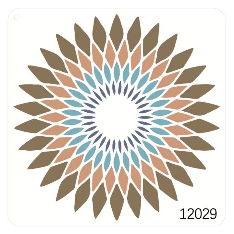 30*30 см Мандала планшетофон сделай сам альбом для скрапбукинга многоразовый