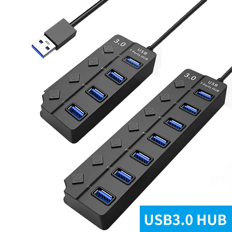 

USB-разветвитель 2323 LSM, USB 3,0, 4/7 портов